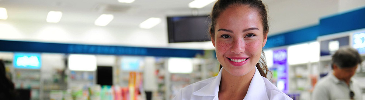 Pharmacy Tech in a pharmacy